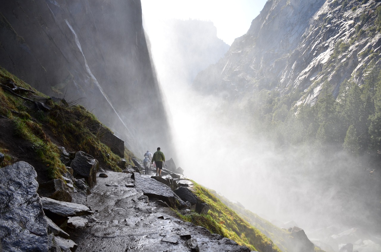 Hiking is a long, vigorous walk, usually on trails or footpaths in the countryside. Walking for pleasure developed in Europe during the eighteenth century.